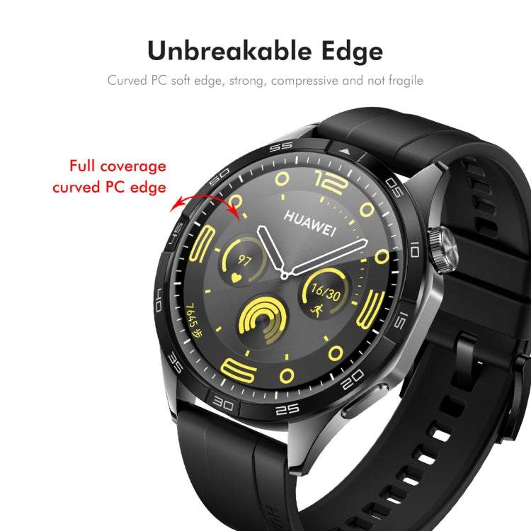 For Huawei Watch GT 5 46mm 2pcs ENKAY 3D Full Coverage Soft PC Edge PMMA HD Screen Film - Screen Protector by ENKAY | Online Shopping UK | buy2fix