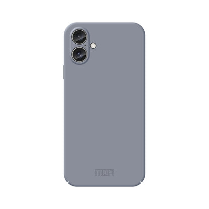 For iPhone 16 MOFI Qin Series Skin Feel All-inclusive PC Phone Case(Gray) - iPhone 16 Cases by MOFI | Online Shopping UK | buy2fix