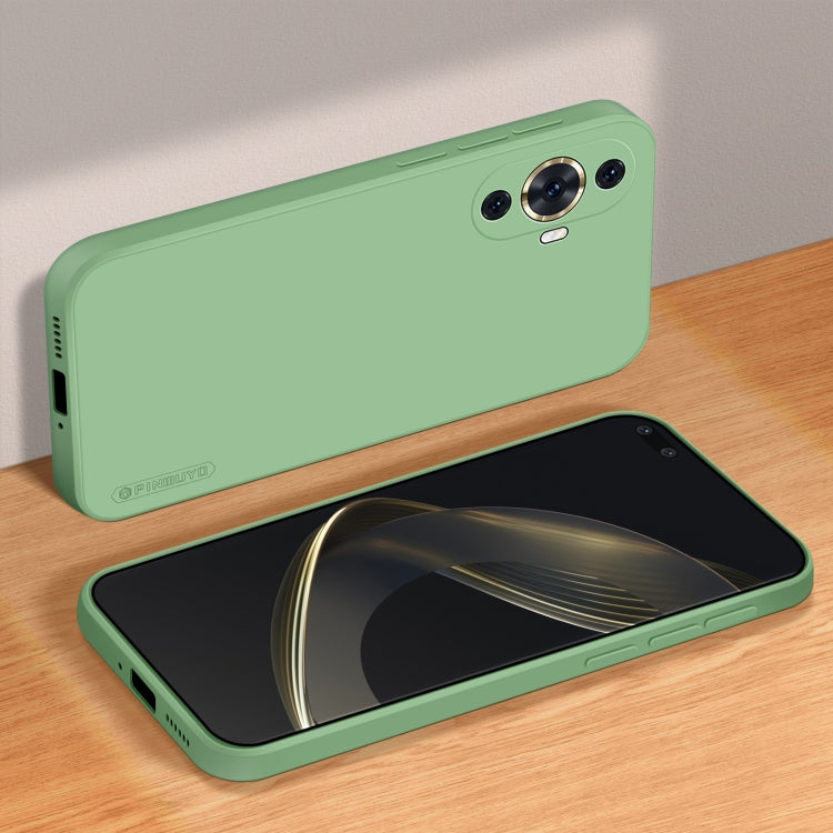 For Huawei nova 11 4G PINWUYO Sense Series Liquid Silicone TPU Phone Case(Green) - Huawei Cases by PINWUYO | Online Shopping UK | buy2fix