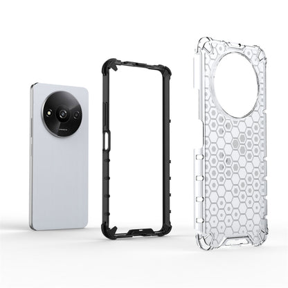 For Xiaomi Redmi A3 Shockproof Honeycomb Phone Case(White) - Xiaomi Cases by buy2fix | Online Shopping UK | buy2fix