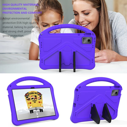 For Lenovo Tab M11 /Xiaoxin Pad 11 2024 EVA Shockproof Tablet Case with Holder(Purple) - Lenovo by buy2fix | Online Shopping UK | buy2fix