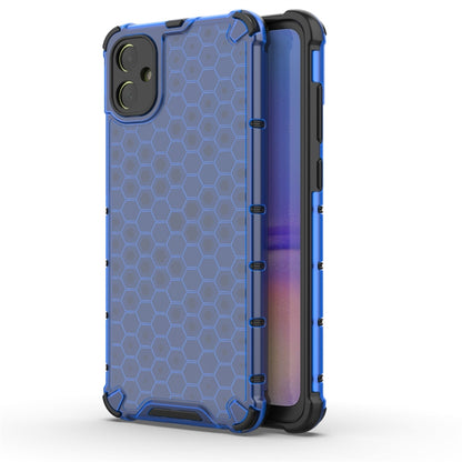 For Samsung Galaxy A05 Shockproof Honeycomb Phone Case(Blue) - Galaxy Phone Cases by buy2fix | Online Shopping UK | buy2fix