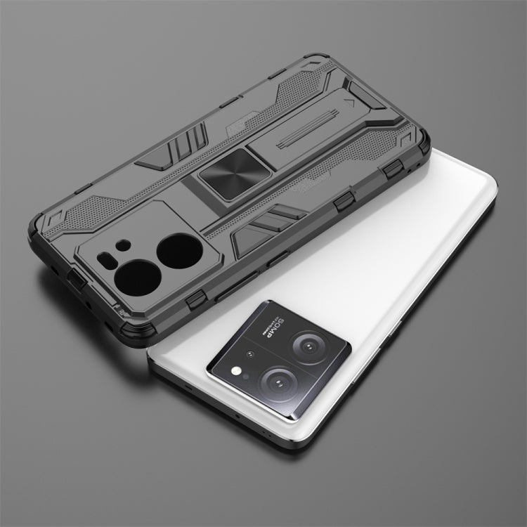 For Xiaomi 13T Supersonic Armor PC Hybrid TPU Phone Case(Grey) - Xiaomi Cases by buy2fix | Online Shopping UK | buy2fix