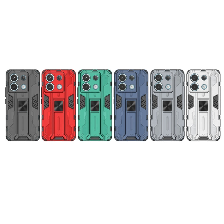 For Xiaomi Poco X6 Supersonic Armor PC Hybrid TPU Phone Case(Green) - Xiaomi Cases by buy2fix | Online Shopping UK | buy2fix