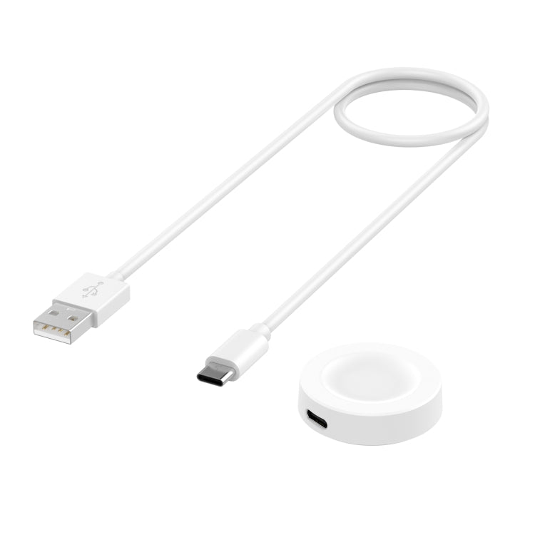 For Honor Watch 4 Pro Smart Watch Magnetic Suction Split Charging Cable, Length: 1m(White) - Charger by buy2fix | Online Shopping UK | buy2fix