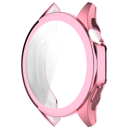 For Huawei Watch GT4 46mm Full Coverage TPU Electroplated Watch Protective Case(Pink) - Watch Cases by buy2fix | Online Shopping UK | buy2fix