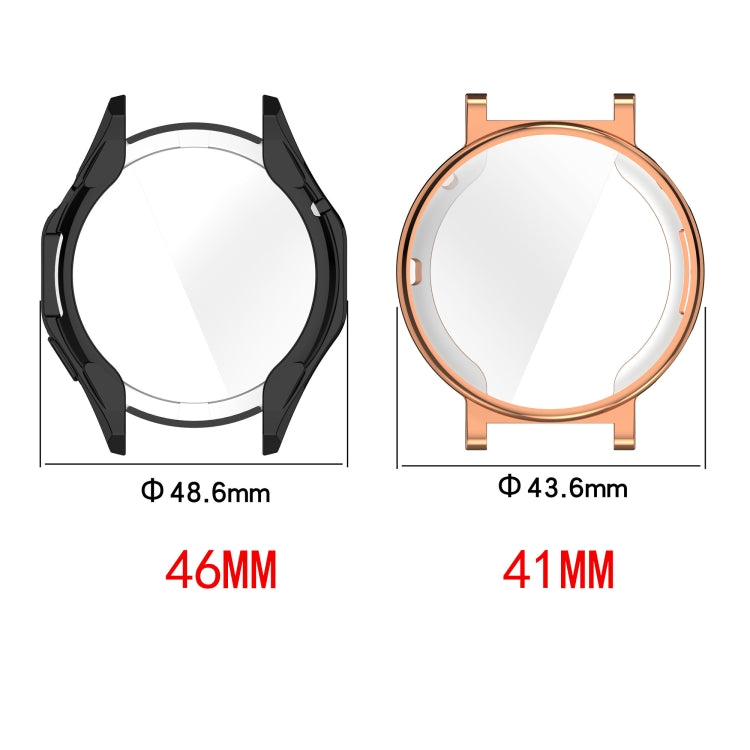 For Huawei Watch GT4 41mm Full Coverage TPU Electroplated Watch Protective Case(Rose Gold) - Watch Cases by buy2fix | Online Shopping UK | buy2fix