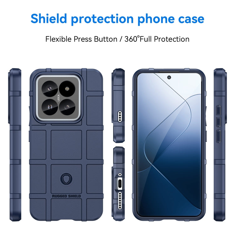 For  Xiaomi 14 Full Coverage Shockproof TPU Phone Case(Blue) - 14 Cases by buy2fix | Online Shopping UK | buy2fix