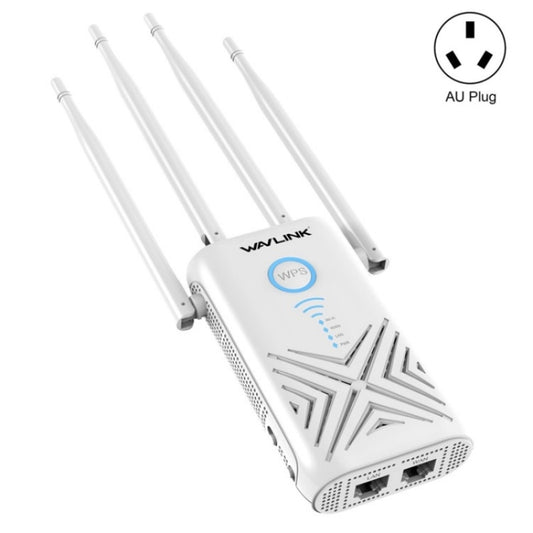 WAVLINK WN579X3 With 5dBi Antennas AC1200 Wireless Router 2.4G / 5G Dual Band WiFi Repeater, Plug:AU Plug - Wireless Routers by WAVLINK | Online Shopping UK | buy2fix