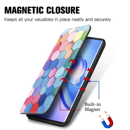 For Blackview A200 Pro CaseNeo Colorful Magnetic Leather Phone Case(Colorful Cube) - More Brand by buy2fix | Online Shopping UK | buy2fix