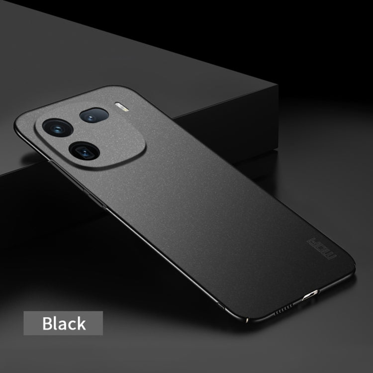 For vivo iQOO 12 Pro MOFI Fandun Series Frosted PC Ultra-thin All-inclusive Phone Case(Black) - iQOO 12 Pro Cases by MOFI | Online Shopping UK | buy2fix