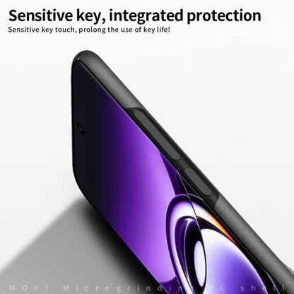 For OPPO Find X7 Ultra MOFI Fandun Series Frosted PC Ultra-thin All-inclusive Phone Case(Black) - Find X7 Ultra Cases by MOFI | Online Shopping UK | buy2fix