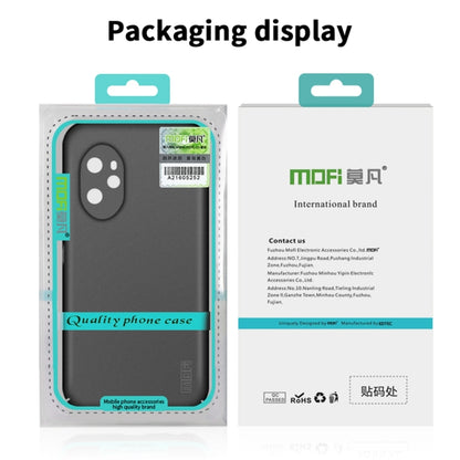 For Honor Magic6 MOFI Fandun Series Frosted PC Ultra-thin All-inclusive Phone Case(Green) - Honor Cases by MOFI | Online Shopping UK | buy2fix