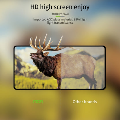 For ZTE Nubia Z60 Ultra MOFI 9H 2.5D Full Screen Tempered Glass Film(Black) - ZTE Tempered Glass by MOFI | Online Shopping UK | buy2fix