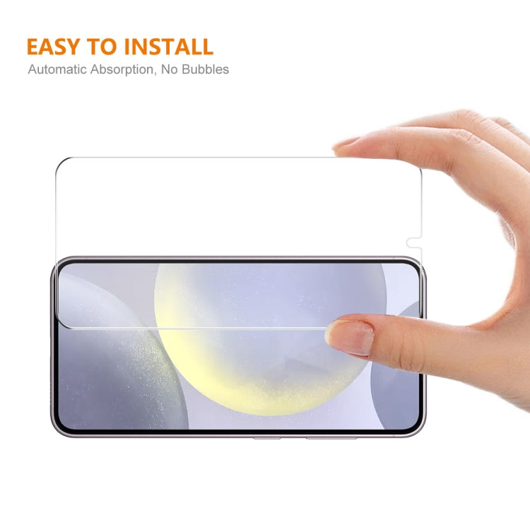 For Samsung Galaxy S24+ 5G ENKAY Easy Install 0.18mm High Alumina Silicon Full Glass Film, Support Ultrasonic Unlock - Galaxy S24+ 5G Tempered Glass by ENKAY | Online Shopping UK | buy2fix