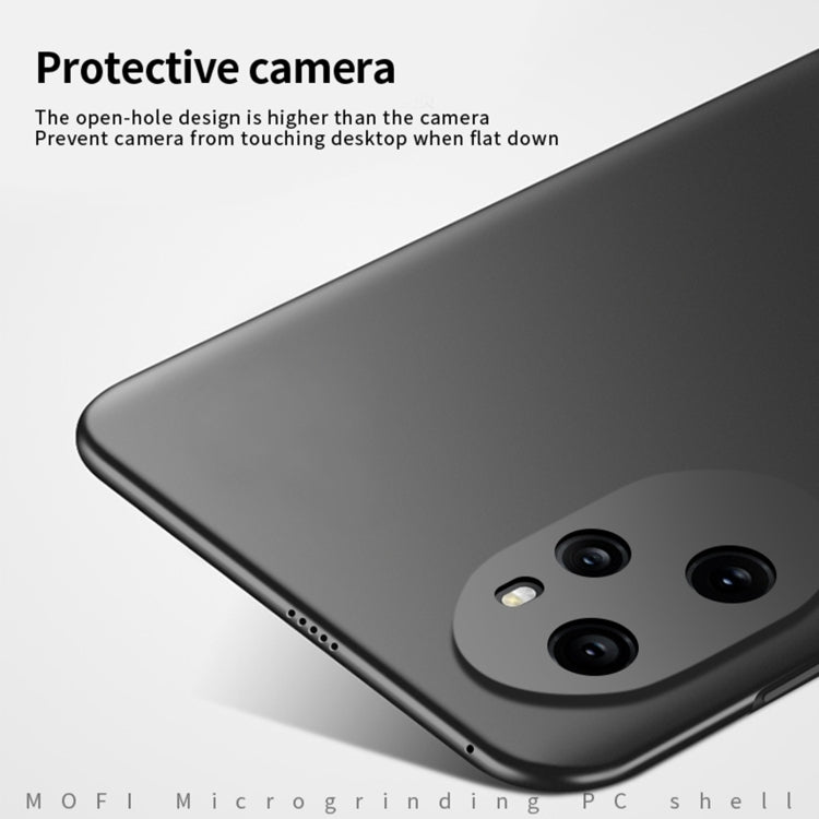 For Honor 100 Pro MOFI Frosted PC Ultra-thin Hard Phone Case(Blue) - Huawei Cases by MOFI | Online Shopping UK | buy2fix