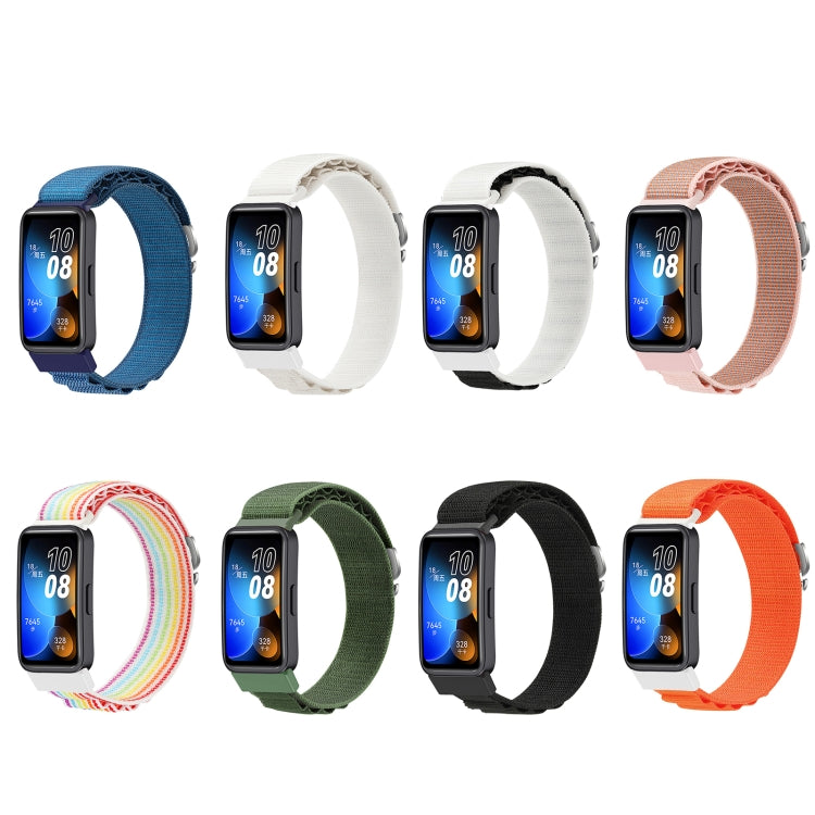 For Huawei Band 8 / 9 Loop Nylon Watch Band(Cape Blue) - Watch Bands by buy2fix | Online Shopping UK | buy2fix