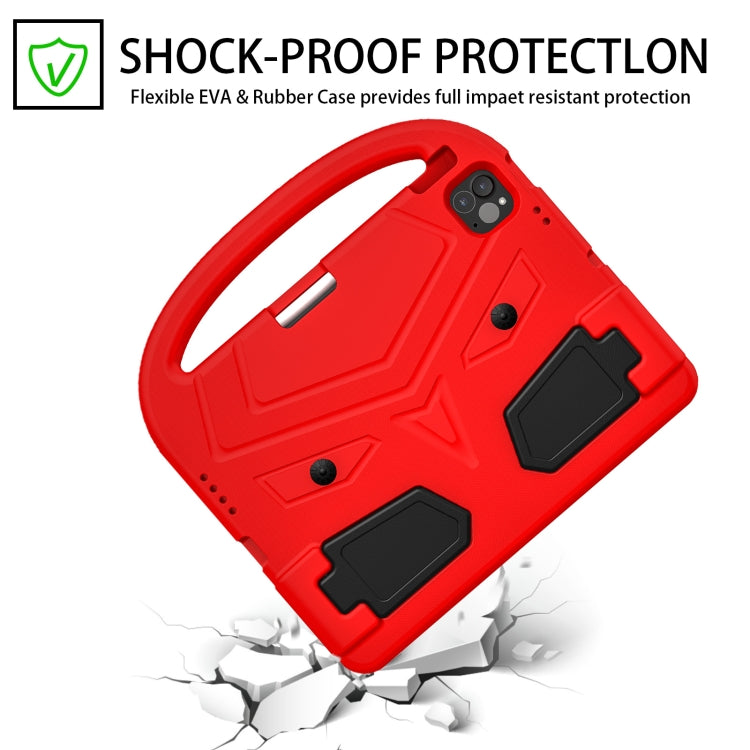 For iPad Pro 11 2024 Sparrow Style Shockproof Kickstand EVA Tablet Case(Red) - iPad Pro 11 2024 Cases by buy2fix | Online Shopping UK | buy2fix