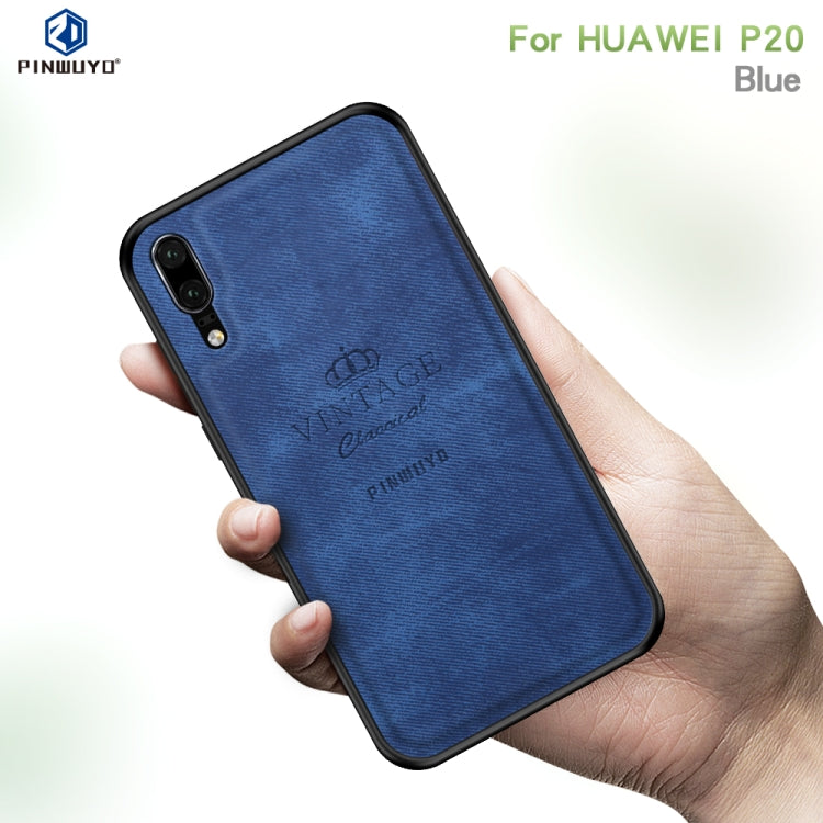 PINWUYO Shockproof Waterproof Full Coverage PC + TPU + Skin Protective Case for Huawei P20(Red) - ASUS Cases by PINWUYO | Online Shopping UK | buy2fix