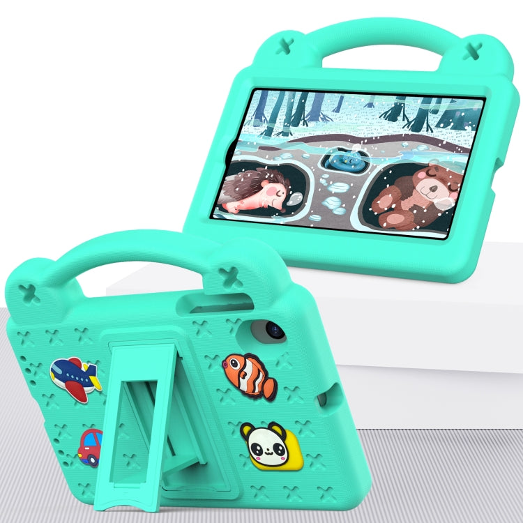 For Walmart Onn 7.0 Gen4 2024 Handle Kickstand Children EVA Shockproof Tablet Case(Mint Green) - Others by buy2fix | Online Shopping UK | buy2fix