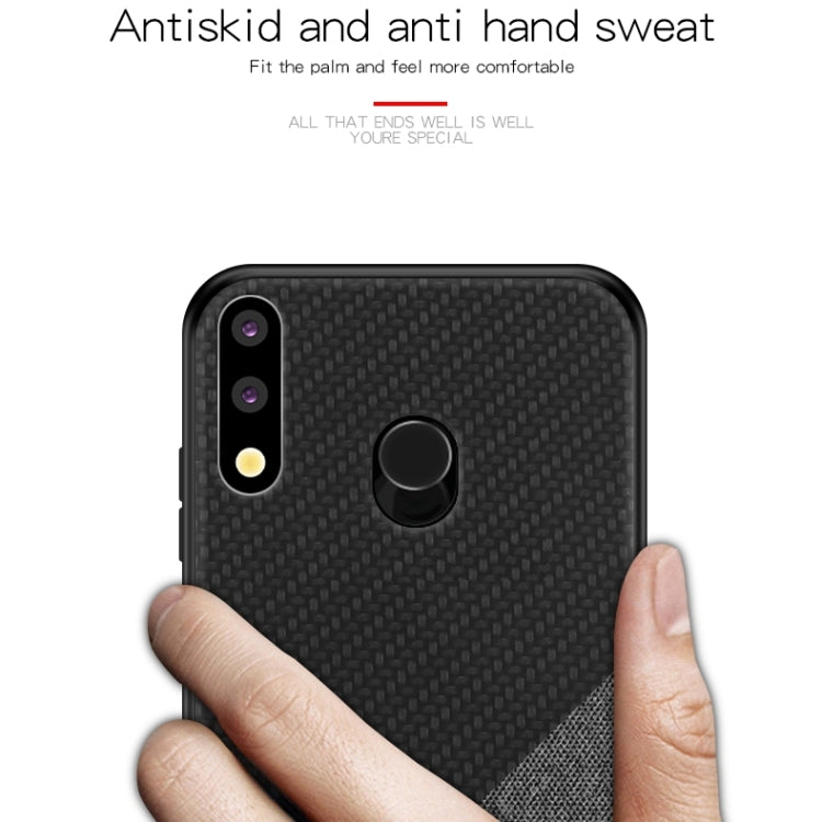 PINWUYO Honors Series Shockproof PC + TPU Protective Case for Huawei P30 Lite / Nova 4e(Black) - Huawei Cases by PINWUYO | Online Shopping UK | buy2fix