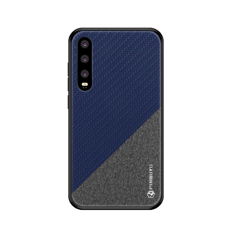 PINWUYO Honors Series Shockproof PC + TPU Protective Case for Huawei P30(Blue) - Huawei Cases by PINWUYO | Online Shopping UK | buy2fix