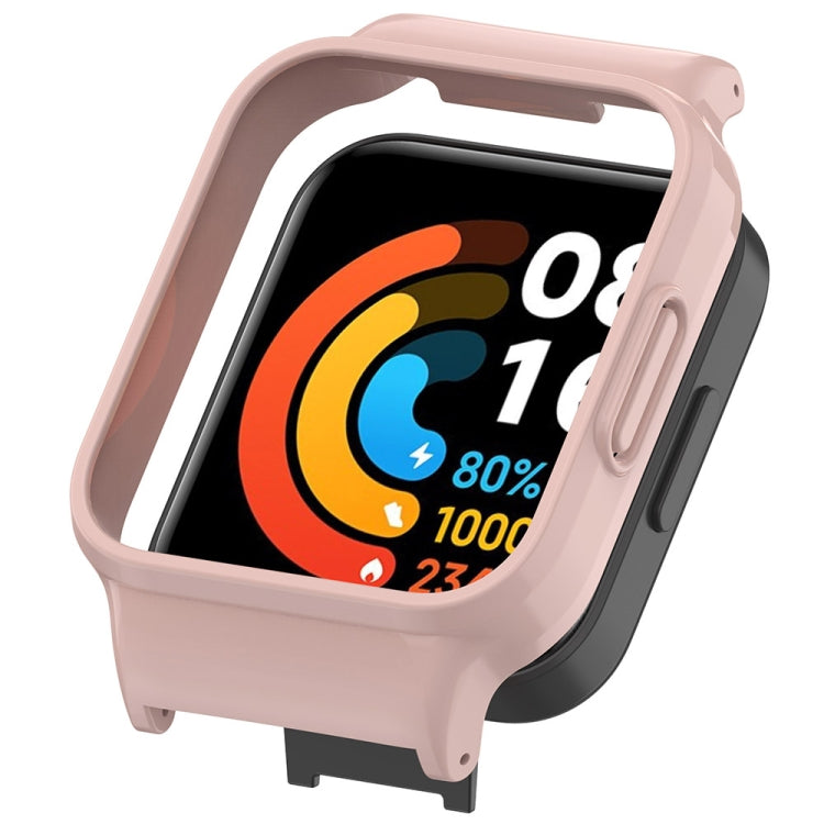 For Redmi Watch 4 Half Pack PC Watch Protective Case(Pink) - Watch Cases by buy2fix | Online Shopping UK | buy2fix