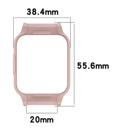 For Redmi Watch 2 Half Pack PC Watch Protective Case(Creamy White) - Watch Cases by buy2fix | Online Shopping UK | buy2fix