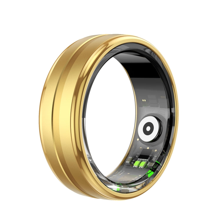 R06 SIZE 8 Smart Ring, Support Heart Rate / Blood Oxygen / Sleep Monitoring / Multiple Sports Modes(Gold) - Smart Rings / Smart Telephones by buy2fix | Online Shopping UK | buy2fix