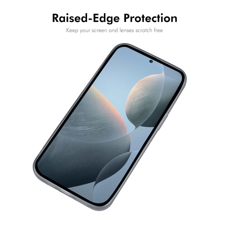 For Redmi K70 Ultra ENKAY Hat-Prince Translucent Matte TPU Soft Phone Case + 9H Big Arc Edge Film(Grey) - Xiaomi Cases by ENKAY | Online Shopping UK | buy2fix