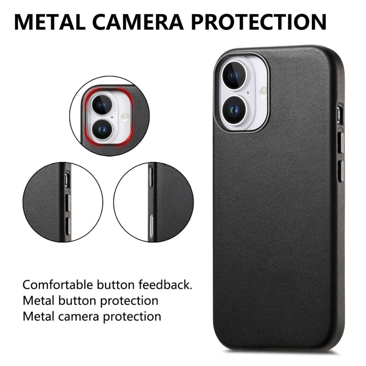 For iPhone 16 Pro Max Electroplated Metal Button Shockproof Phone Case(Black) - iPhone 16 Pro Max Cases by buy2fix | Online Shopping UK | buy2fix