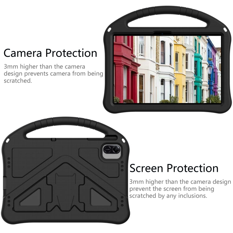 For Infinix XPad 11 inch 2024 EVA Shockproof Tablet Case with Holder(Black) - Others by buy2fix | Online Shopping UK | buy2fix