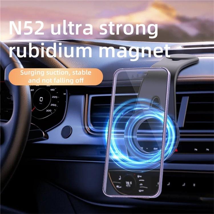 D1 Car Navigation Magnetic Flexible Aluminum Bendable Dashboard Cellphone Holder - Universal Car Holders by buy2fix | Online Shopping UK | buy2fix