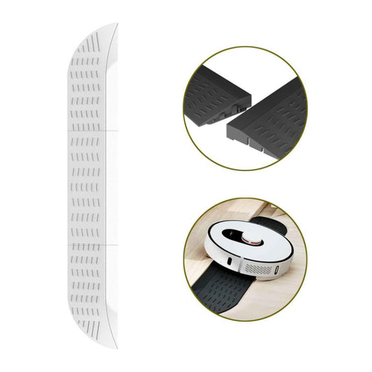 JUNSUNMAY For Ecovacs / iRobot / Mijia / Dreame Sweeping Robot Universal Threshold Bars Ramp Mat(White) - Other Accessories by JUNSUNMAY | Online Shopping UK | buy2fix