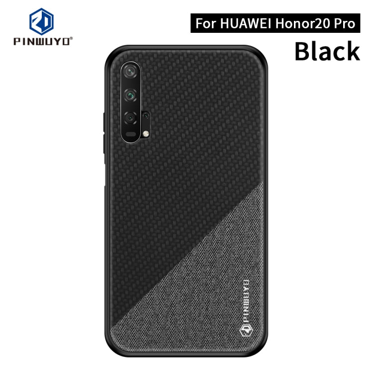 PINWUYO Honors Series Shockproof PC + TPU Protective Case for Huawei Honor 20 Pro(Brown) - Honor Cases by PINWUYO | Online Shopping UK | buy2fix