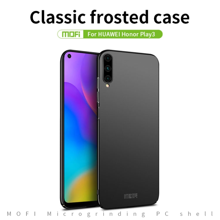 For Huawei Honor Play 3 MOFI Frosted PC Ultra-thin Hard Case(Blue) - Honor Cases by MOFI | Online Shopping UK | buy2fix