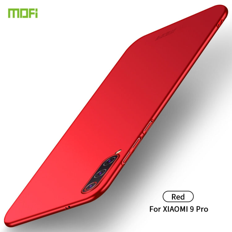 For Xiaomi Mi 9 Pro MOFI Frosted PC Ultra-thin Hard Case(Red) - Xiaomi Cases by MOFI | Online Shopping UK | buy2fix