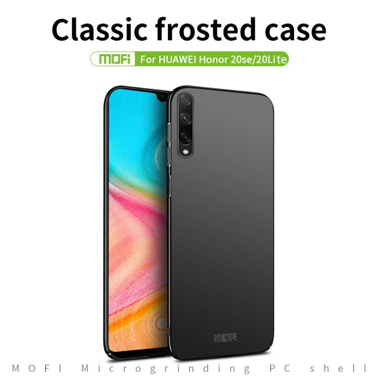 For Huawei Honor 20 Lite MOFI Frosted PC Ultra-thin Hard Case(Gold) - Honor Cases by MOFI | Online Shopping UK | buy2fix