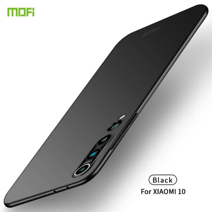 For Xiaomi Mi 10 MOFI Frosted PC Ultra-thin Hard Case(Black) - Xiaomi Cases by MOFI | Online Shopping UK | buy2fix