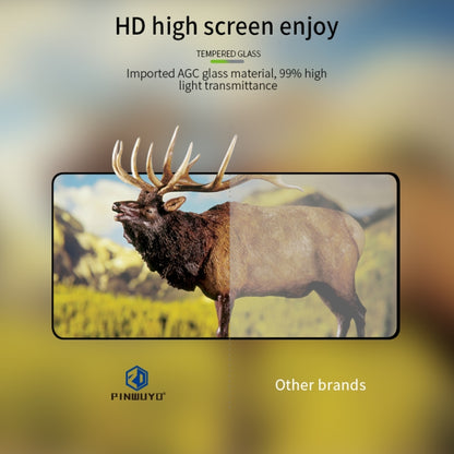 For Huawei Honor 30S 5G PINWUYO 9H 2.5D Full Screen Tempered Glass Film(Black) - Honor Tempered Glass by PINWUYO | Online Shopping UK | buy2fix