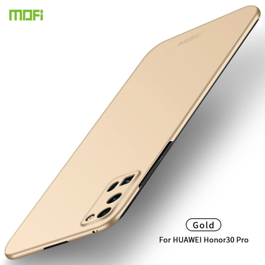 For Huawei Honor 30 Pro MOFI Frosted PC Ultra-thin Hard Case(Gold) - Honor Cases by MOFI | Online Shopping UK | buy2fix