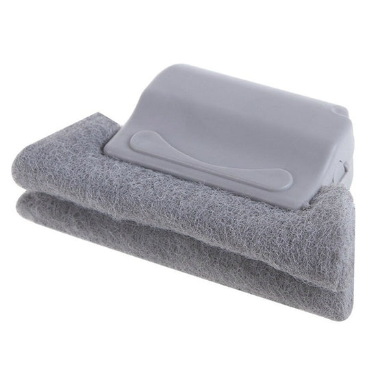 Window Groove Cleaning Cloth Cleaning Brush(Dark Gray) - Sponges, Cloths & Brushes by buy2fix | Online Shopping UK | buy2fix