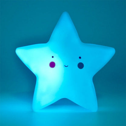 LED Bedroom Bedside Children Room Stars Cartoon Night Light(White) - Night Lights by buy2fix | Online Shopping UK | buy2fix