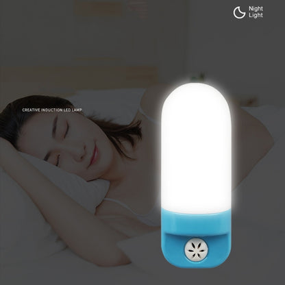 A88 Intelligent Light Sensing LED Bedside Lamp Corridor Aisle Night Light, Plug:AU Plug(Blue) - Sensor LED Lights by buy2fix | Online Shopping UK | buy2fix