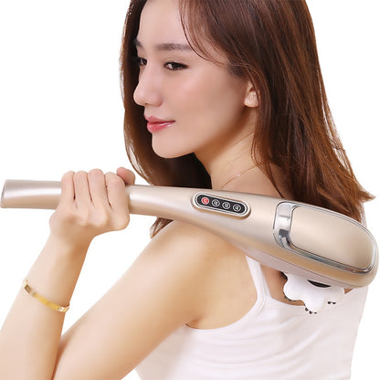 Rechargeable Dolphin Massager Electric Cervical Massage Stick A10 Straight Plug, Plug Type:US Plug - Massage & Relaxation by buy2fix | Online Shopping UK | buy2fix
