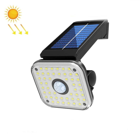 48 LED Solar Wall Light Outdoor Waterproof Human Body Induction Garden Lamp Street Light - Solar Lights by buy2fix | Online Shopping UK | buy2fix