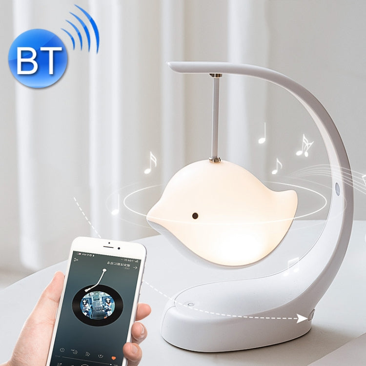 Bird Speaker Night Light Bedroom Bedside Music Desk Lamp, Style:Bluetooth - Night Lights by buy2fix | Online Shopping UK | buy2fix