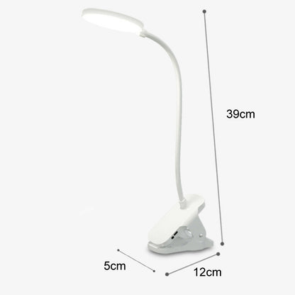 Charging 800mAh LED Clip Desk Lamp USB Eye Protection Bedside Lamp - Desk Lamps by buy2fix | Online Shopping UK | buy2fix