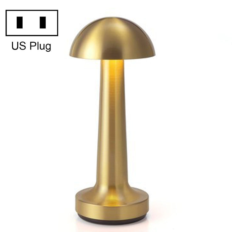 JB-TD008 Outdoor Table Lamp Creative Charging Restaurant Touch Table Lamp Bar Table Lamp, Specification: US Plug(Golden) - Bedside Light by buy2fix | Online Shopping UK | buy2fix