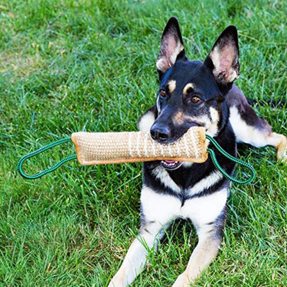 Dog Training Hemp Bite Stick Dog Bite Stick Dog Training Supplies(A1) - Training Aids by buy2fix | Online Shopping UK | buy2fix